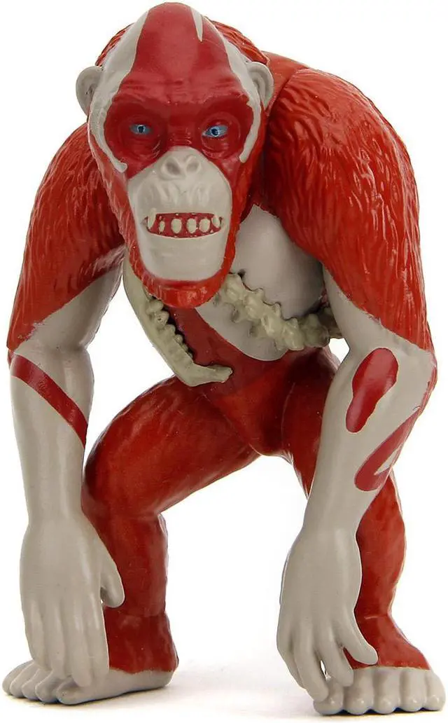 Alt view image 5 of 10 - Set of 4 Diecast Figures "Godzilla x Kong: The New Empire" (2024) Movie "Metalfigs" Series Diecast Models by Jada