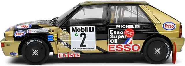Alt view image 3 of 5 - Lancia Delta HF Integrale #2 3rd Place "ADAC Rallye Deutschland" (1989) "Competition" Series 1/18 Diecast Model Car by Solido