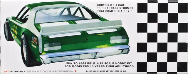 Alt view image 3 of 4 - Dodge Dart Sportsman Short Track "Kit Car" (Skill 2) 1/25 Plastic Model Kit by AMT