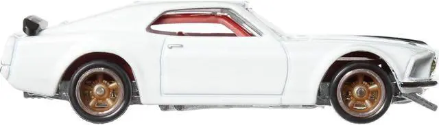 Alt view image 3 of 3 - 1969 Ford Mustang Boss 302 White with Black "Fast & Furious 6" (2013) Movie "Premium" Series Diecast Model Car by Hot Wheels