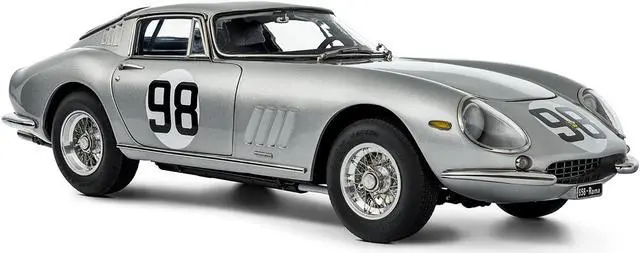 Main image of Ferrari 275 GTB/C #98 Renzo Sinibaldi Maurizio Grana 500 km Mugello 1966 Limited Ed 1000 pcs 1/18 Diecast Model Car CMC M-211