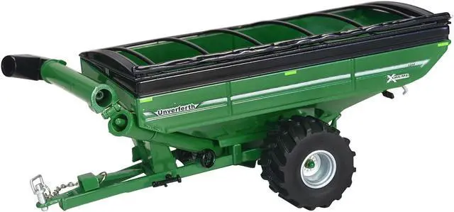 Alt view image 2 of 3 - Unverferth X-Treme 1319 Grain Cart with Tires Green 1/64 Diecast Model by SpecCast