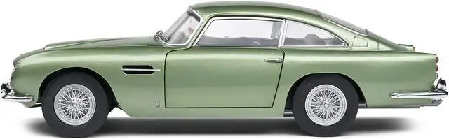 Alt view image 4 of 6 - 1964 Aston Martin DB5 RHD (Right Hand Drive) Porcelain Green Metallic 1/18 Diecast Model Car by Solido
