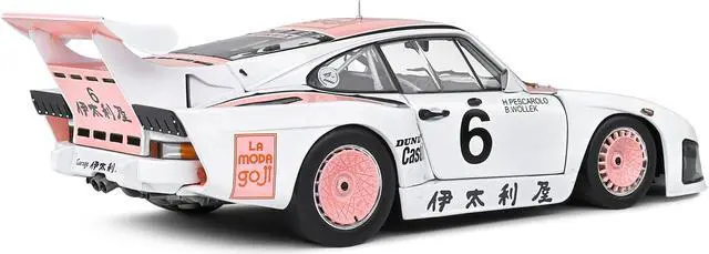Alt view image 5 of 5 - Porsche 935 K3 #6 Winner "Suzuka 1000KM" (1981) "Competition" Series 1/18 Diecast Model Car by Solido
