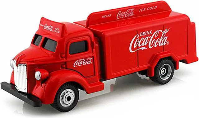 Alt view image 2 of 3 - 1947 Coca Cola Delivery Bottle Truck Red 1/87 Diecast Model by Motorcity Classics