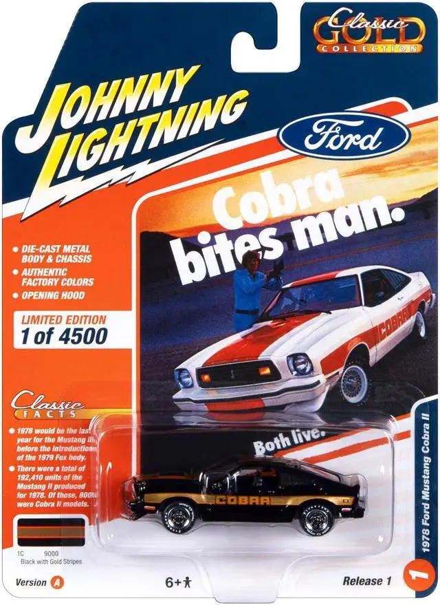 Alt view image 2 of 6 - "Classic Gold Collection" 2023 Set A of 6 Cars Release 1 1/64 Diecast Model Cars by Johnny Lightning