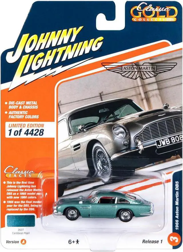 Alt view image 4 of 6 - "Classic Gold Collection" 2023 Set A of 6 Cars Release 1 1/64 Diecast Model Cars by Johnny Lightning