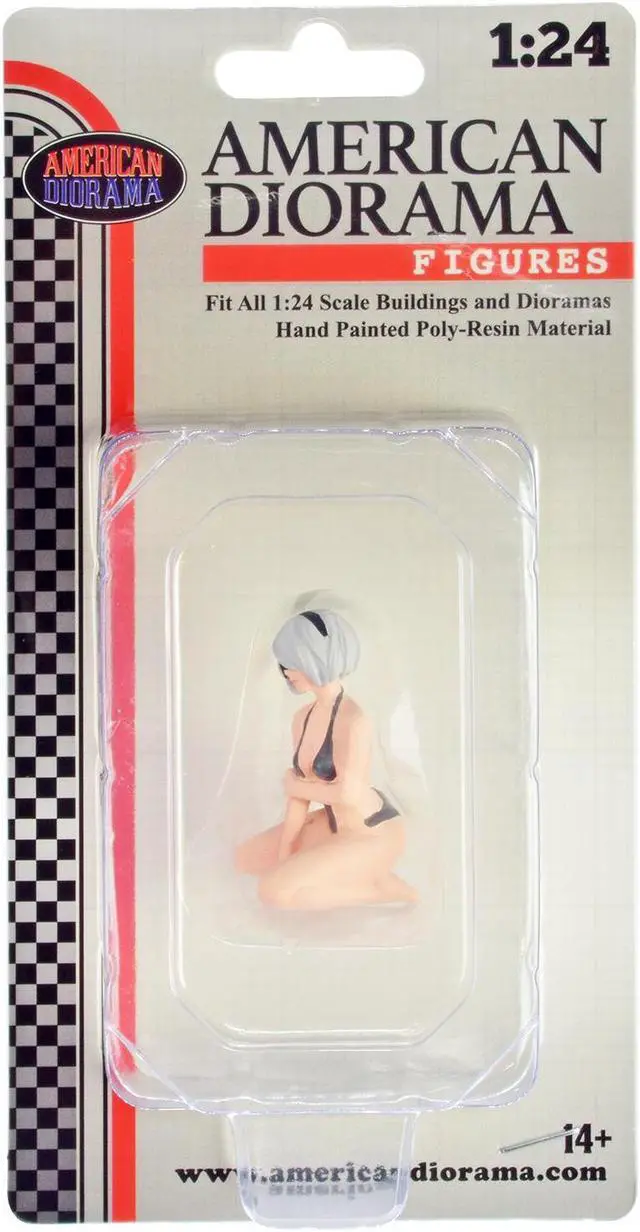 Main image of "Cosplay Girls" Figure 5 for 1/24 Scale Models by American Diorama