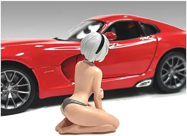 Alt view image 4 of 8 - "Cosplay Girls" Figure 5 for 1/18 Scale Models by American Diorama