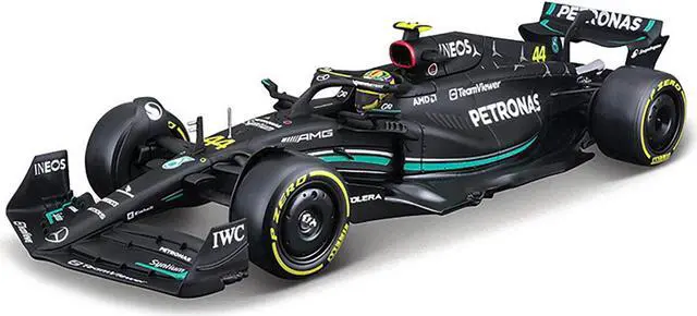 Alt view image 2 of 3 - Mercedes-AMG F1 W14 E Performance #44 "Petronas" Formula One F1 "World Championship" (2023) 1/24 Diecast Model Car by Bburago