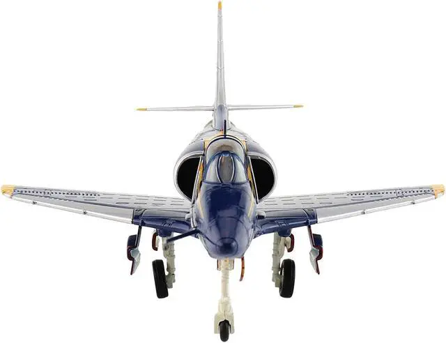 Alt view image 3 of 5 - Douglas A-4F Skyhawk Aircraft "Blue Angels #8" (2008) US Navy "Air Power Series" 1/72 Diecast Model by Hobby Master