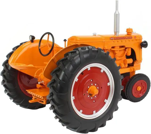 Alt view image 3 of 5 - Minneapolis Moline Model U Narrow Front Tractor Orange "Classic Series" 1/16 Diecast Model by SpecCast