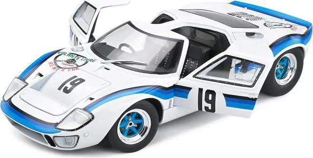 Alt view image 2 of 6 - Ford GT40 MK.1 RHD #19 Emilio Marta "Angola Championship" (1973) "Competition" Series 1/18 Diecast Model Car by Solido