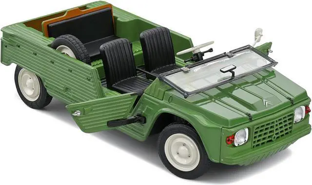 Alt view image 2 of 5 - 1970 Citroen Mehari MK.1 Vert Montana Green 1/18 Diecast Model Car by Solido
