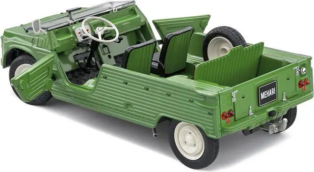 Alt view image 4 of 5 - 1970 Citroen Mehari MK.1 Vert Montana Green 1/18 Diecast Model Car by Solido