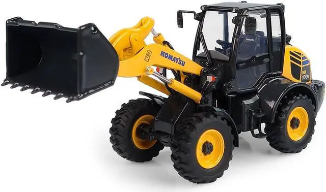 Alt view image 2 of 5 - Komatsu WA100M-8 Wheel Loader 1/50 Diecast Model by Universal Hobbies