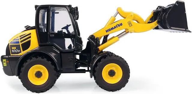 Alt view image 3 of 5 - Komatsu WA100M-8 Wheel Loader 1/50 Diecast Model by Universal Hobbies