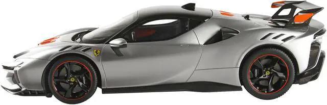 Alt view image 2 of 6 - Ferrari SF90 XX Stradale Bianco Artico/Artic White with Black Top with DISPLAY CASE Ltd Ed to 320 pieces 1/18 Model Car by BBR
