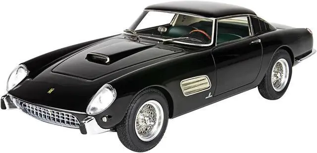 Alt view image 2 of 6 - 1957 Ferrari 250 GT Black w/Green Interior "Prince Bernhard of Holland" w/DISPLAY CASE Ltd Ed to 200 pcs 1/18 Model Car by BBR