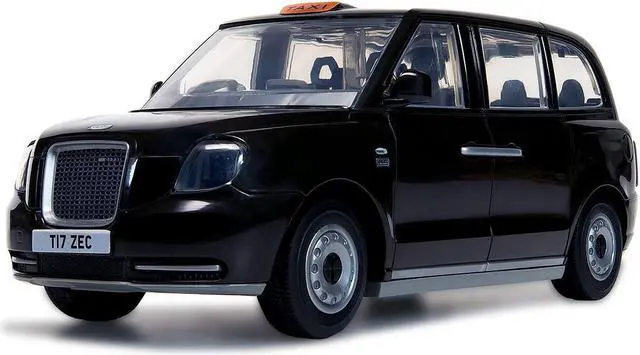 Alt view image 2 of 3 - Skill 1 Model Kit London Taxi LEVC TX Black Snap Together Painted Plastic Model Car Kit by Airfix Quickbuild