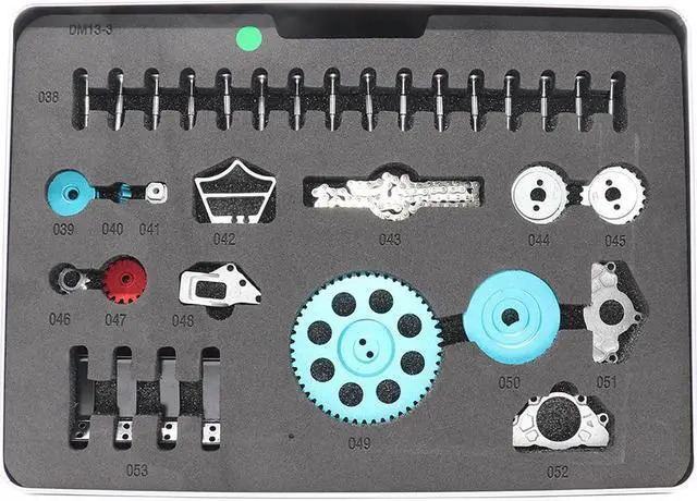 Alt view image 3 of 6 - Model Kit 4-Cylinder Diecast Engine Model Kit by Motor City Classics