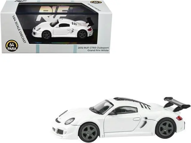 Main image of 2012 RUF CTR3 Clubsport Grand Prix White 1/64 Diecast Model Car by Paragon