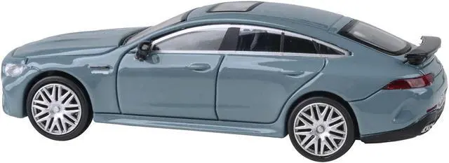 Alt view image 3 of 3 - Mercedes-AMG GT 63 S China Blue with Sunroof 1/64 Diecast Model Car by Paragon