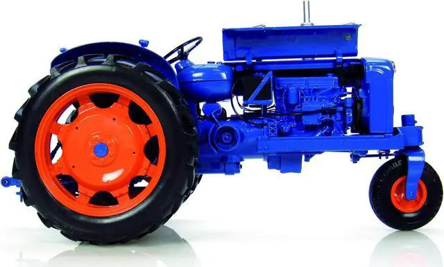 Alt view image 2 of 4 - Fordson Super Major Narrow Row Crop Version Tricycle Tractor 1/16 Diecast Model by Universal Hobbies