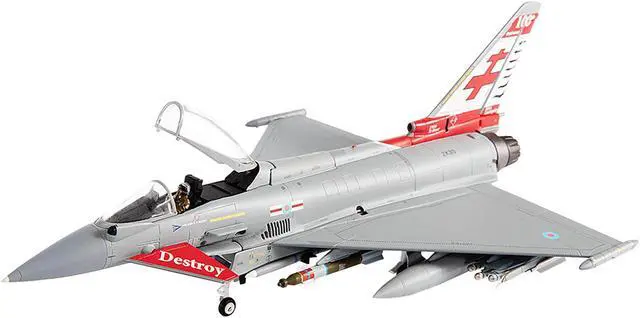 Alt view image 2 of 5 - Eurofighter Typhoon FGR4 EF-2000 Aircraft "No.41(R) Squadron" (2016) British Royal Air Force 1/72 Diecast Model by JC Wings