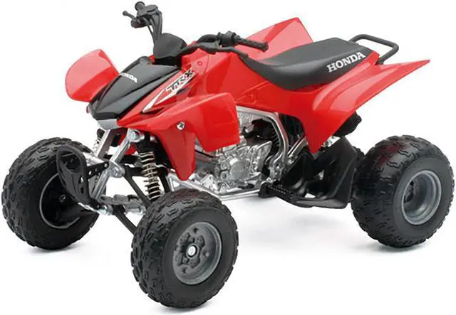 Alt view image 2 of 3 - Honda TRX 450R ATV Red 1/12 Diecast Motorcycle Model by New Ray