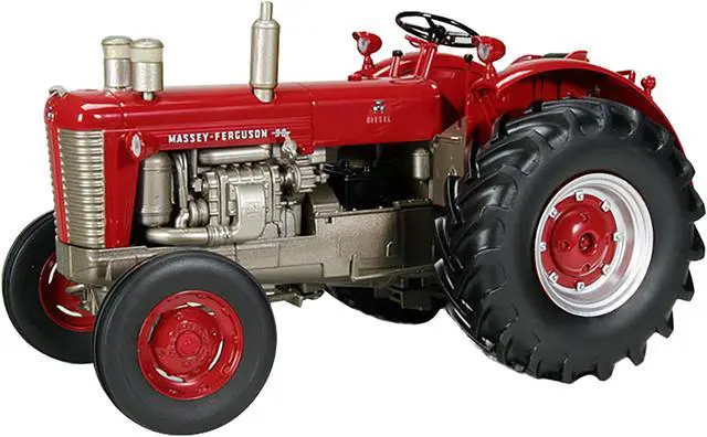 Alt view image 2 of 3 - Massey Ferguson 98 Wide Front Diesel Tractor Red "Classic Series" 1/16 Diecast Model by SpecCast
