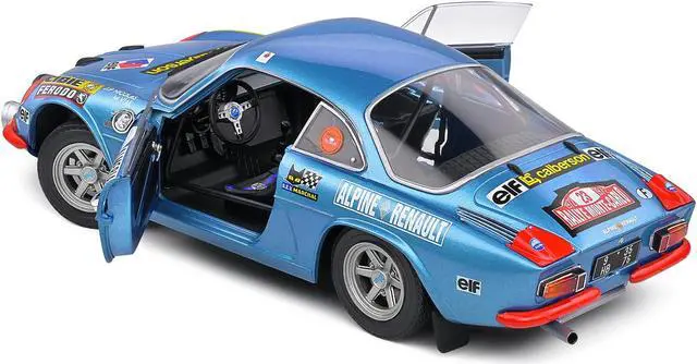 Alt view image 4 of 5 - Alpine A110 1600S #23 "Rallye Monte-Carlo" (1972) "Competition" Series 1/18 Die Cast Model Car by Solido