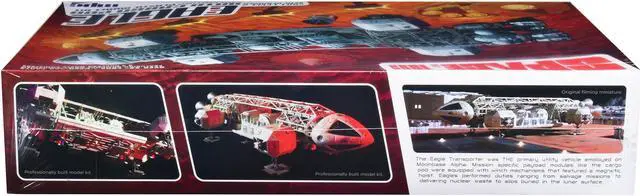Alt view image 2 of 8 - Skill 2 Model Kit Eagle Spacecraft with Cargo Pod "2nd Edition" "Space: 1999" (1975-1977) TV Series 1/48 Scale Model by MPC