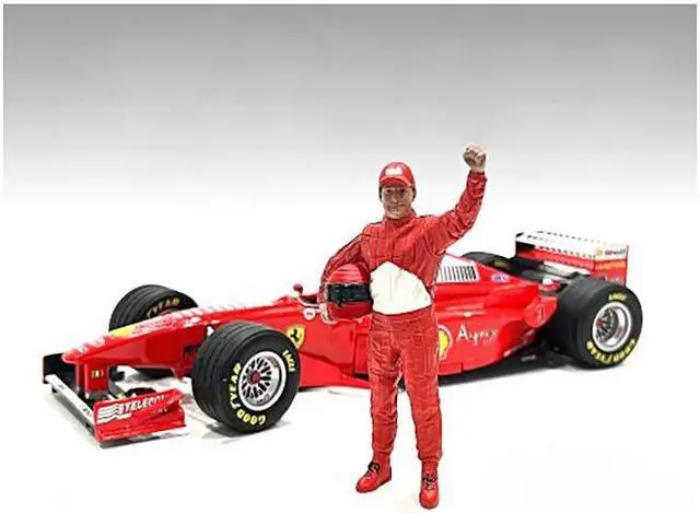 Alt view image 3 of 9 - "Racing Legends" 90's Figures A and B Set of 2 for 1/18 Scale Models by American Diorama