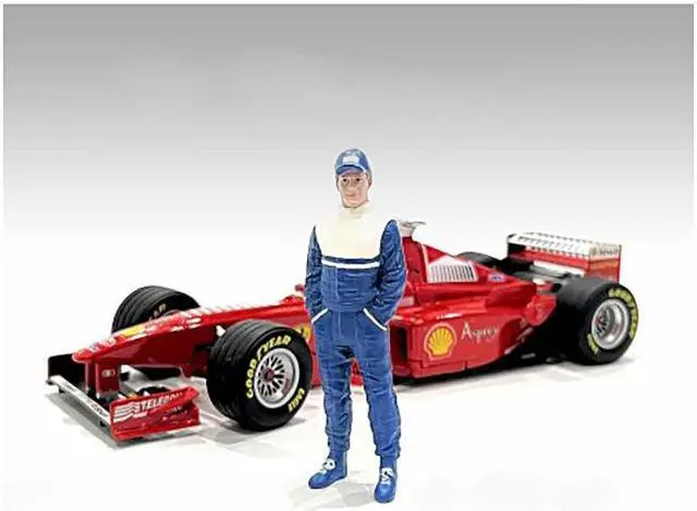 Alt view image 2 of 9 - "Racing Legends" 90's Figures A and B Set of 2 for 1/18 Scale Models by American Diorama