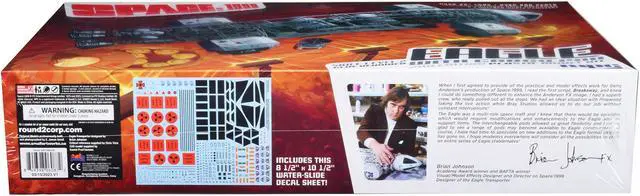 Alt view image 3 of 8 - Skill 2 Model Kit Eagle Spacecraft with Cargo Pod "2nd Edition" "Space: 1999" (1975-1977) TV Series 1/48 Scale Model by MPC