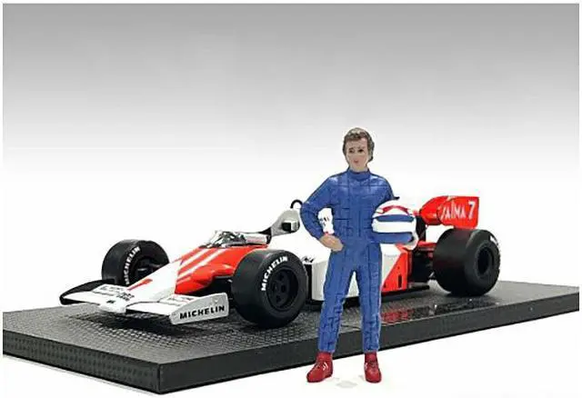 Main image of "Racing Legends" 80's Figure B for 1/18 Scale Models by American Diorama