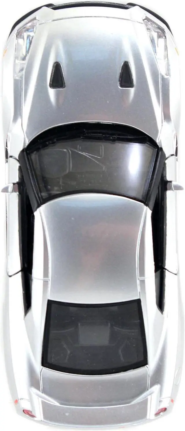 Alt view image 6 of 6 - Brian's Nissan GT-R (R35) Silver Metallic "Fast & Furious" Movie 1/32 Diecast Model Car by Jada