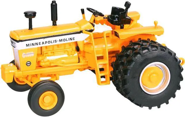 Alt view image 2 of 3 - Minneapolis Moline G1000 Vista Tractor with Dual Wheels Yellow 1/64 Diecast Model by SpecCast