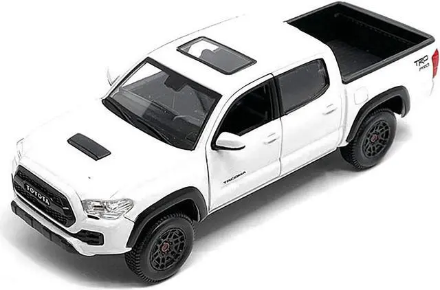 Alt view image 2 of 3 - 2023 Toyota Tacoma TRD PRO Pickup Truck White with Sunroof "Special Edition" Series 1/27 Diecast Model Car by Maisto