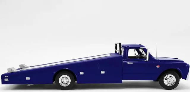 Alt view image 2 of 4 - 1967 Chevrolet C30 Ramp Truck Blue Limited Edition to 312 pieces Worldwide 1/18 Diecast Model Car by ACME