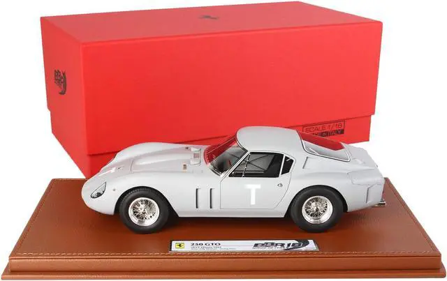 Main image of Ferrari 250 GTO Willy Mairesse - Stirling Moss Test Monza (1961) with DISPLAY CASE Limited Ed to 462 pcs 1/18 Model Car by BBR