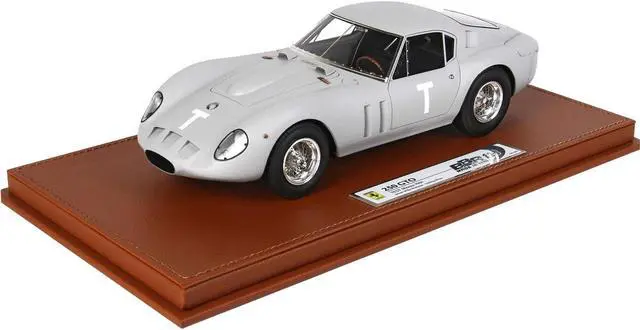 Alt view image 5 of 6 - Ferrari 250 GTO Willy Mairesse - Stirling Moss Test Monza (1961) with DISPLAY CASE Limited Ed to 462 pcs 1/18 Model Car by BBR