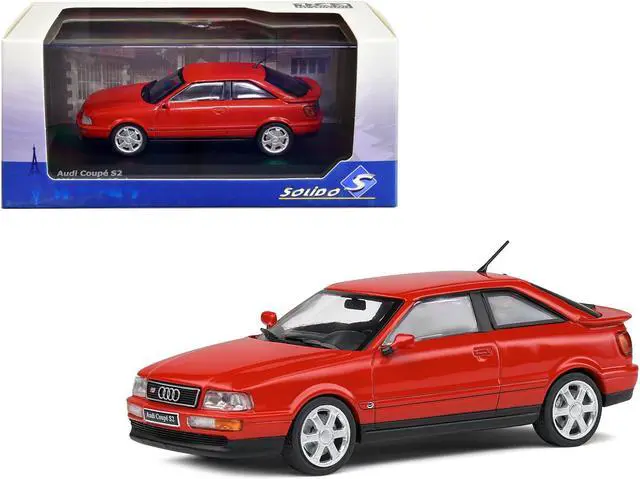 Main image of 1992 Audi Coupe S2 Lazer Red 1/43 Diecast Model Car by Solido