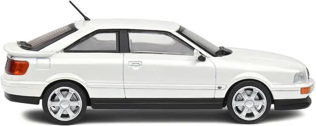 Alt view image 2 of 5 - 1992 Audi Coupe S2 Pearl White Metallic 1/43 Diecast Model Car by Solido