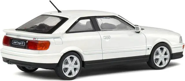 Alt view image 3 of 5 - 1992 Audi Coupe S2 Pearl White Metallic 1/43 Diecast Model Car by Solido