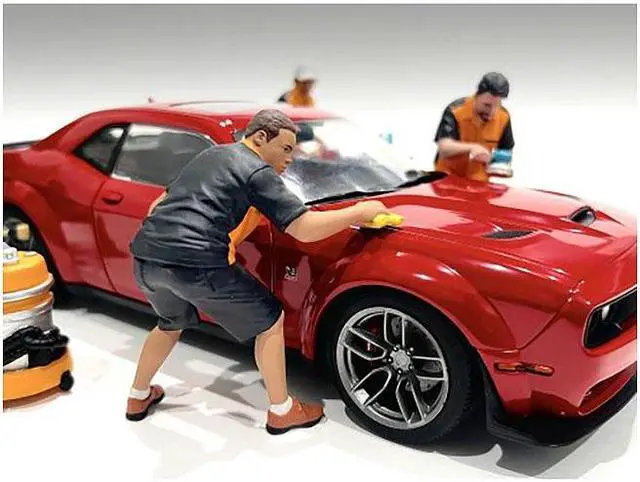 Alt view image 2 of 6 - "Detail Masters" Figure 5 (Polish & Shine) for 1/24 Scale Models by American Diorama