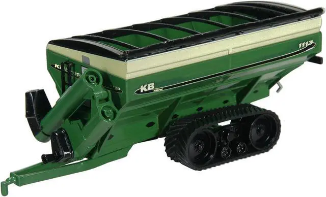Alt view image 2 of 3 - Killbros 1113 Grain Cart with Tracks Green 1/64 Diecast Model by SpecCast