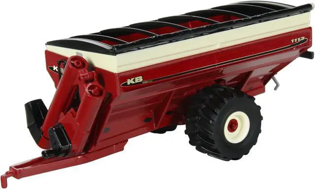 Alt view image 2 of 3 - Killbros 1113 Grain Cart with Flotation Tires Red 1/64 Diecast Model by SpecCast