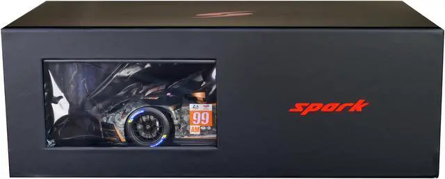 Alt view image 3 of 3 - Porsche 911 RSR-19 #99 "Hardpoint Motorsport" GTE Am "24H of Le Mans" (2022) with Acrylic Display Case 1/18 Model Car by Spark